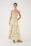 Vestido Cropped Estampa Rio