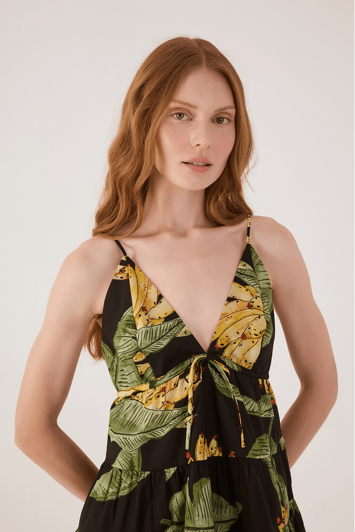 Bata Tricoline Estampa Paraíso