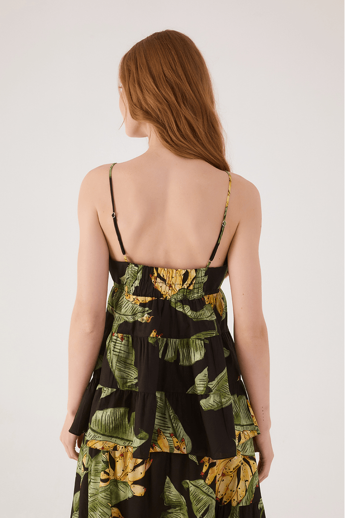 Bata Tricoline Estampa Paraíso