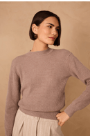 Blusa Tricot Manga Longa