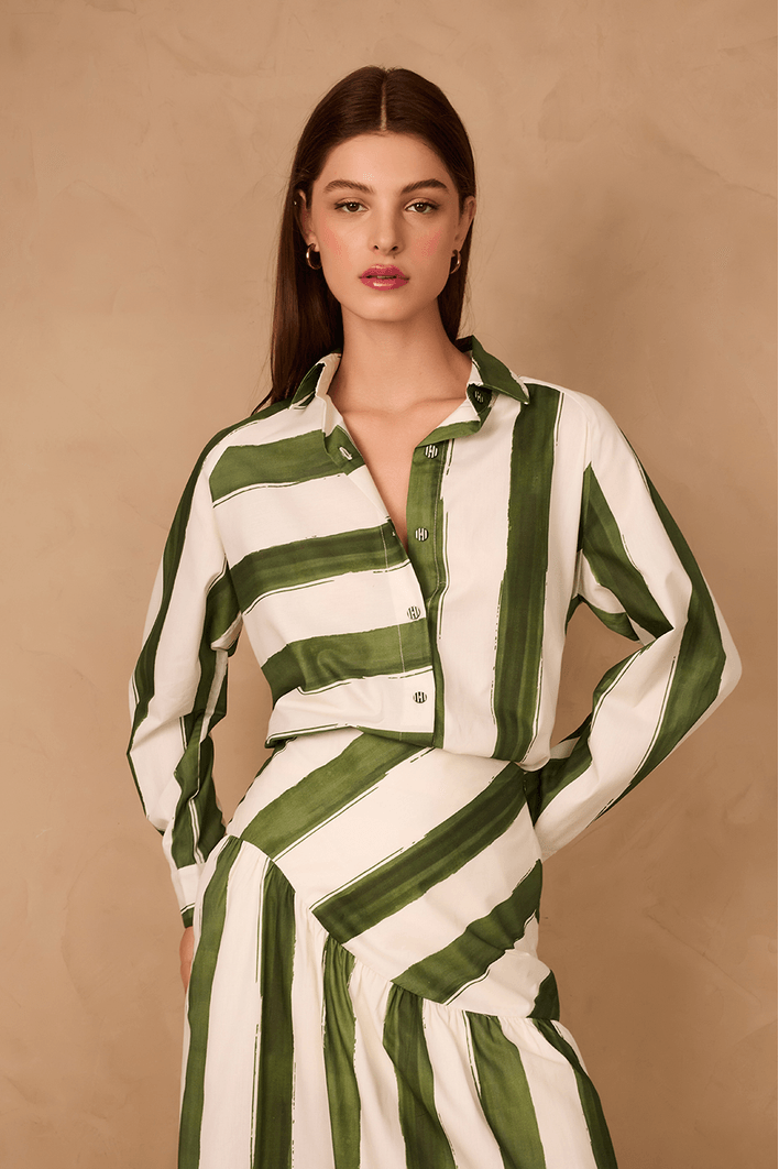 Camisa Estampa Natureza