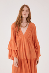 Vestido Curto Lurex Recortes