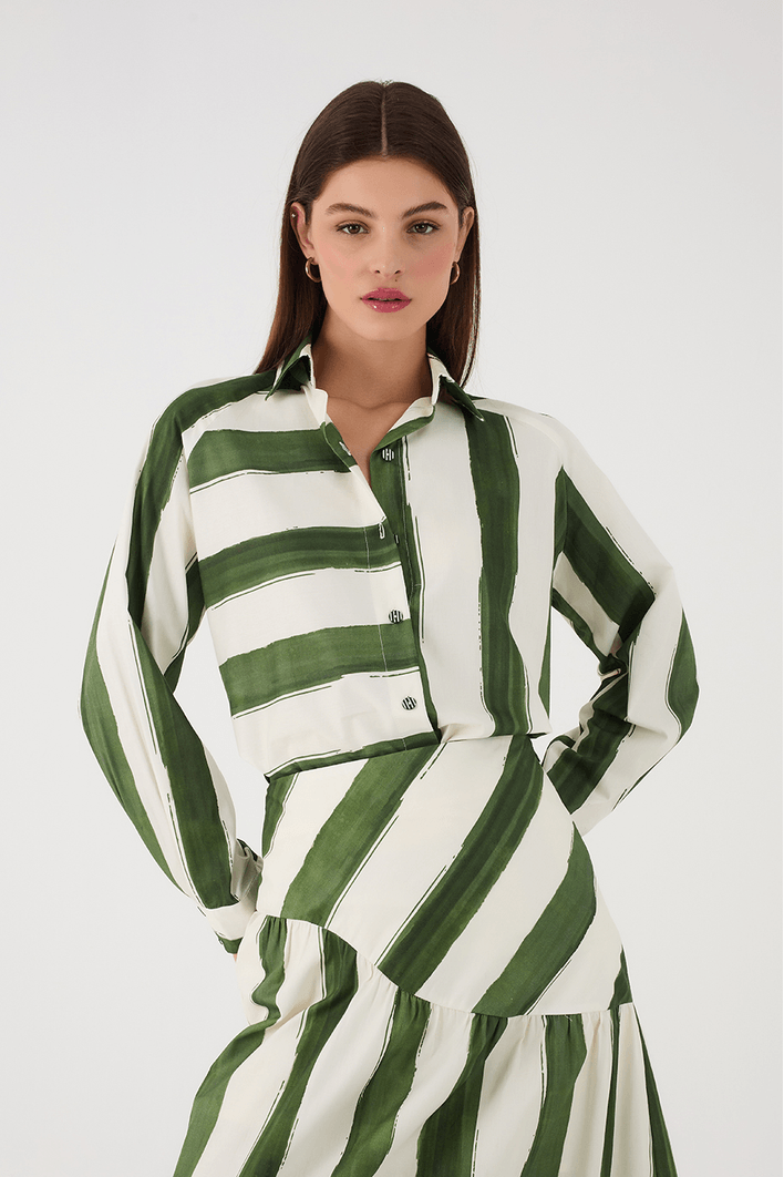 Camisa Estampa Natureza