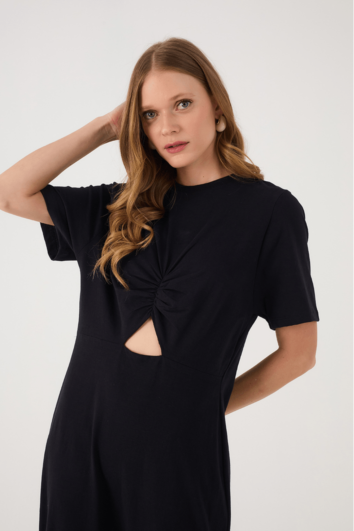 Vestido Franzido Frente
