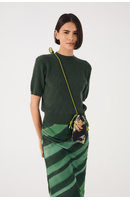 Blusa Tricot Manga Curta