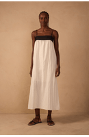 Vestido Cropped Pala Linho