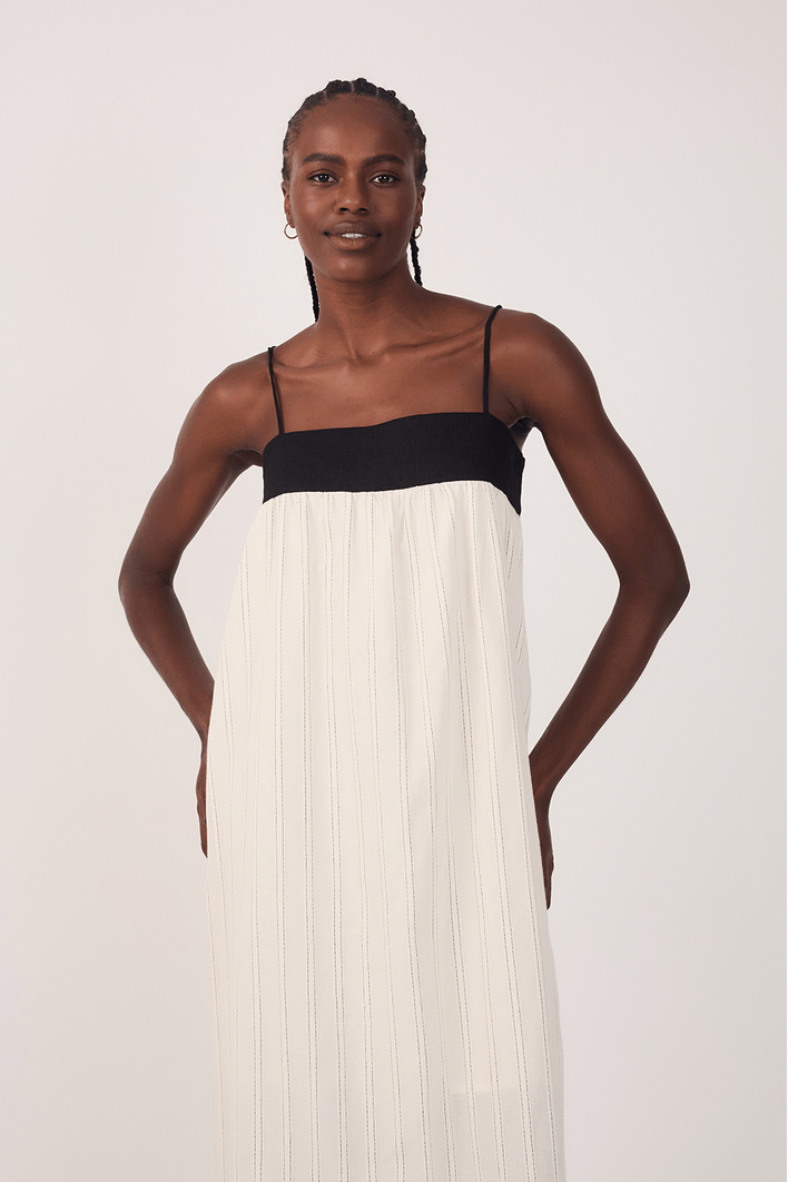 Vestido Cropped Pala Linho