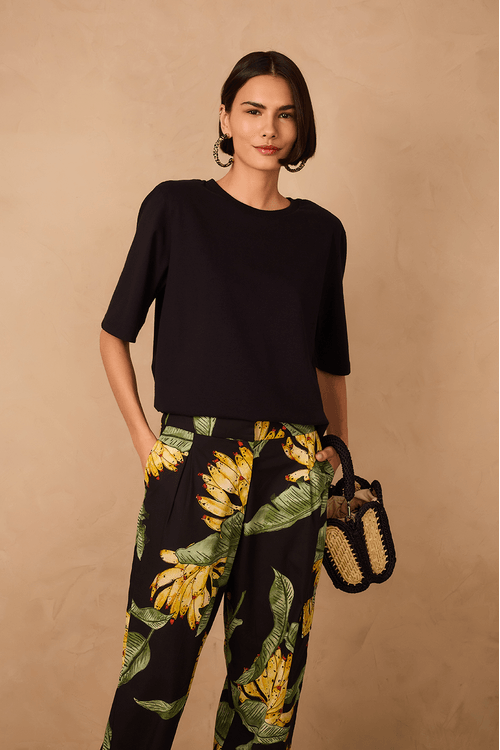 Blusa Com Ombreira
