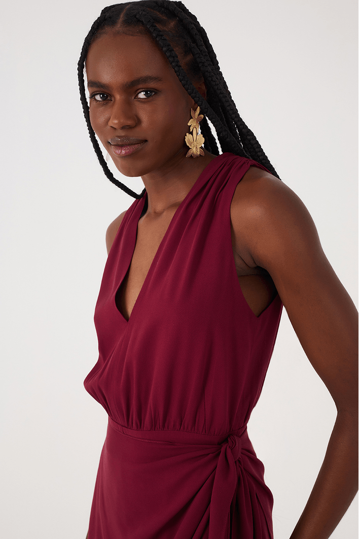 Macacao Crepe Pareô