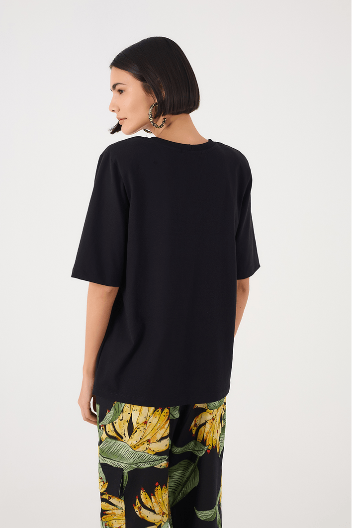 Blusa Com Ombreira