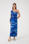 Vestido Cropped Tule Estampa Urca
