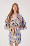 Vestido Crepe Nó Estampa Carioca