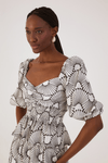 Blusa Algodão Bordado Ondas