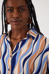 Camisa Crepe Estampa Carioca