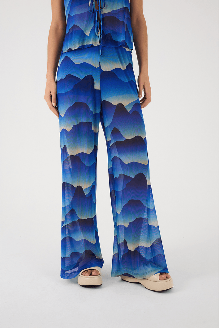 Calça Tule Estampa Urca