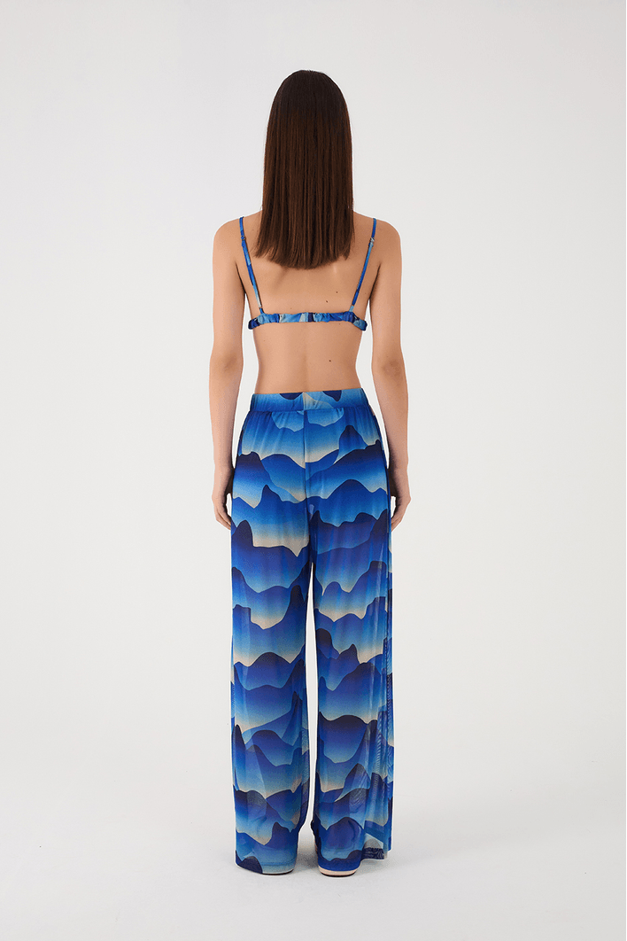 Calça Tule Estampa Urca
