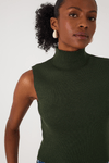 Blusa Tricot Gola Alta