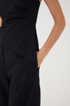 Blusa Sem Alça Assimétrica