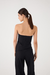 Blusa Sem Alça Assimétrica