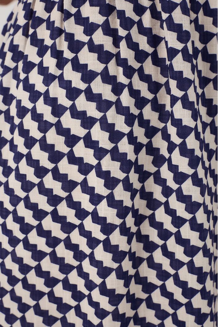 Vestido Cropped Estampa Gávea