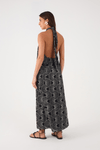 Vestido Cropped Algodão Bordado Ondas