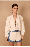 Blusa Sarja Amarração