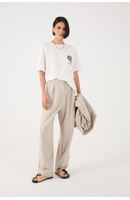 Calça Alfaiataria Estampa Listra