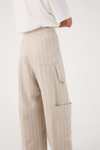 Calça Alfaiataria Estampa Listra
