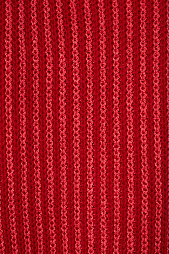 Casaco Tricot Bicolor