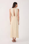 Vestido Cropped Linho Nó Frente