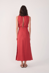 Vestido Cropped Linho Nó Frente