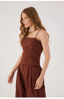 Blusa Algodão Pregas