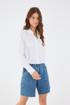 Camisa Algodão Peplum