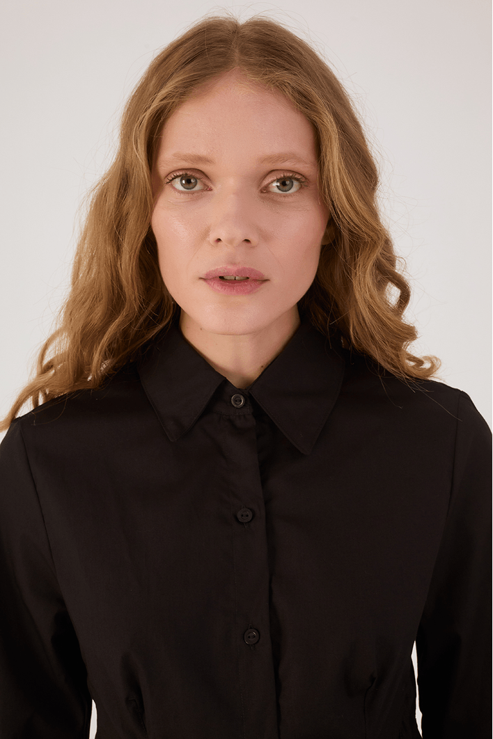 Camisa Algodão Peplum