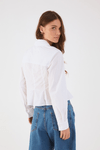 Camisa Algodão Peplum