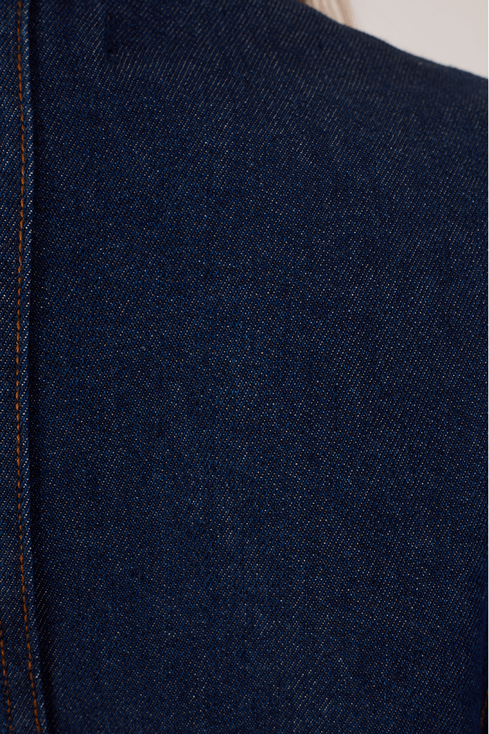 Vestido Jeans Manga