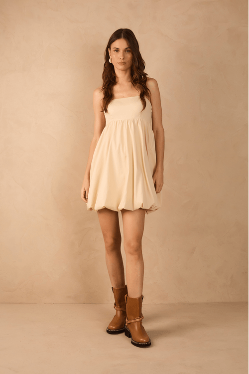 Vestido Algodão Balonê