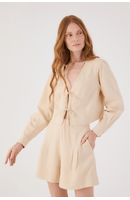 Blusa Amarrações Linho