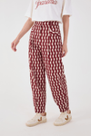 Calça Tricoline Estampa Copa