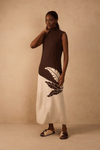 Vestido Tricot Detalhe Palma