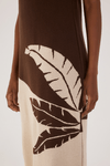 Vestido Tricot Detalhe Palma