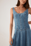 Vestido Jeans Balonê