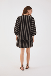 PRÉ-VENDA | Vestido Curto Algodão Pespontado Bordado