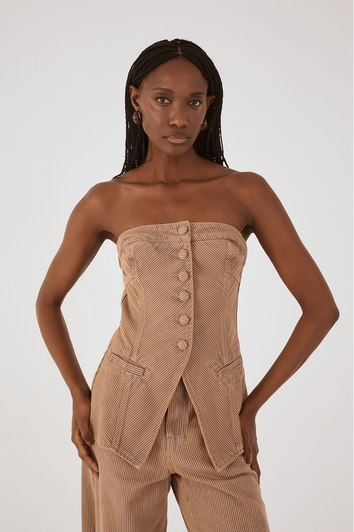 Blusa Sarja Listra Color
