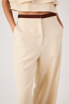 Calça Linho Barrados
