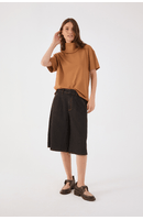 Bermuda Jorts Jeans Black
