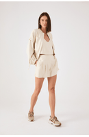 Short Alfaiataria Pregas