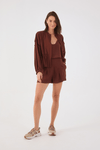 Short Alfaiataria Pregas
