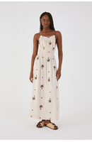Vestido Cropped Bordado Sol Rio