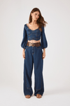 Calça Jeans Recortes
